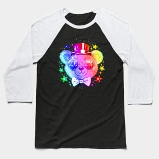 Happy New Bear! Rainbow Variant Baseball T-Shirt